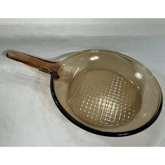 Vintage Corning Vision Amber Glass 10