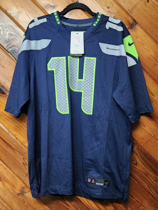 Nike NFL Seattle Seahawks Metcalf #14 Jersey