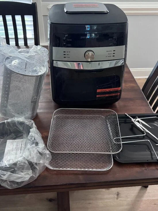 Pampered Chef Deluxe Air Fryer – Model 100194