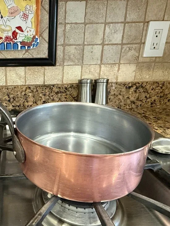 Baumalu Solid Copper Saucepan, 20cm / 8
