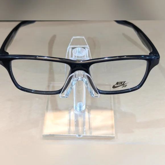 Nike SkateBoard Black Eyeglasses with Glossy Finish Brand New NWT