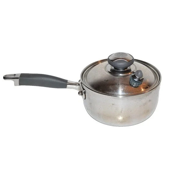 Royal Prestige 2 Qt Sauce Pan Lid T-304 Surgical Stainless Steel 9-ply Italy