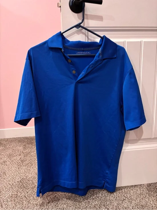 Nike Men's Bright Blue Performance Polo