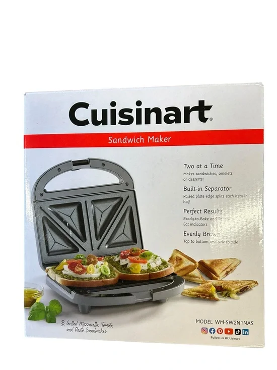 Cuisinart Sandwich Maker NIB
