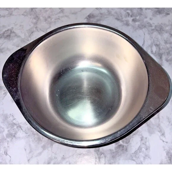 VTG Revere Ware Stainless 2 & 3 Qt Double Boiler Insert Bowl 7-1/4