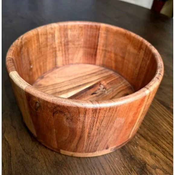 Zassenhaus Acacia Wood Salad Serving Bowl, 11.8