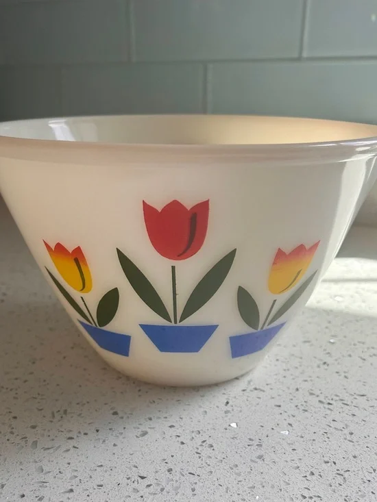 Fire King Oven Ware 8 Cup Serving Bowl