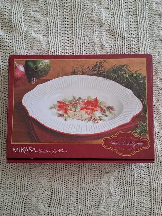 Miksala Christmas Holuday Joy Platter
