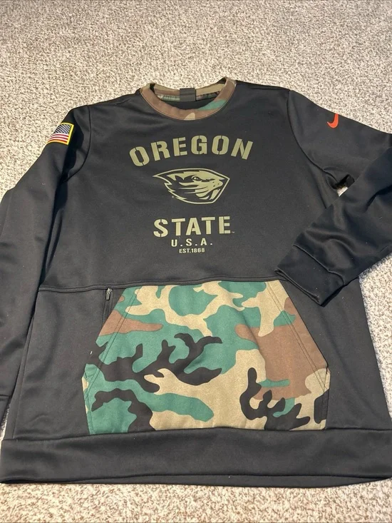 Nike Sweatshirt Camo Oregon State