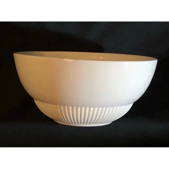 2 Cellar by  Macy’s Serving Bowls White Ceramic 10”