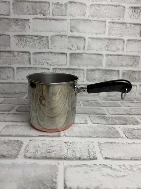 Vtg Revere Ware Copper Bottom 5 Cup Saucepan Measuring Cup with Pour Spout