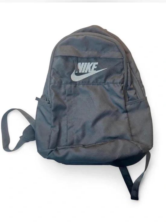 Nike Black Sport Backpack with White Logo - Men's