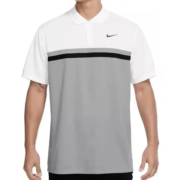 Nike Dri-FIT Victory Men's Colorblock Black White DH0845-010 Size Small