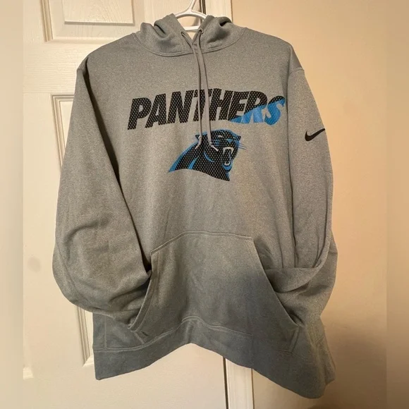 Nike Therma-Fit Gray Hoodie panthers