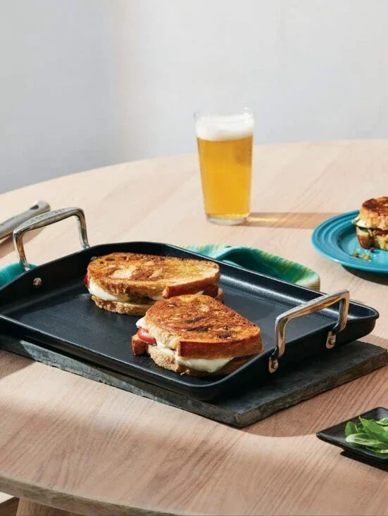 Le Creuset Toughened Nonstick PRO Rectangular Griddle, 10