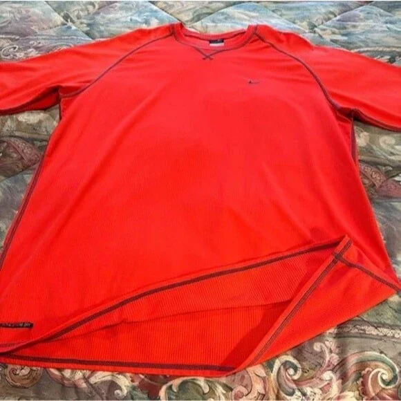 Orange Nike Short Sleeve Shirt, Size XL