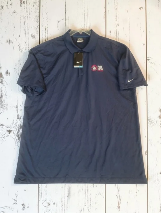 Nike Golf Dri-FIT Postal Express Polo Shirt - NWT Size 3XL P-P 28 Length 31
