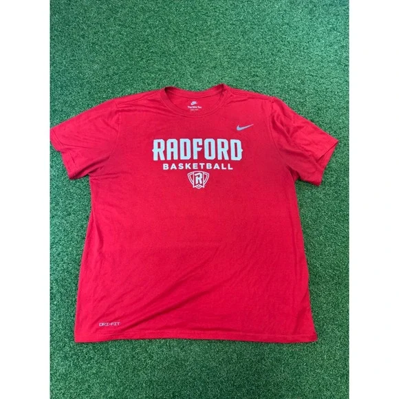 Nike Radford Basketball Dri-FIT Shirt Mens XXL Red Athletic‎ Performance Tee
