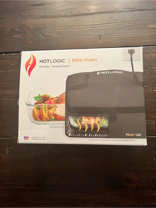 Hotlogic Mini Oven Portable Personal Oven - Black (New)