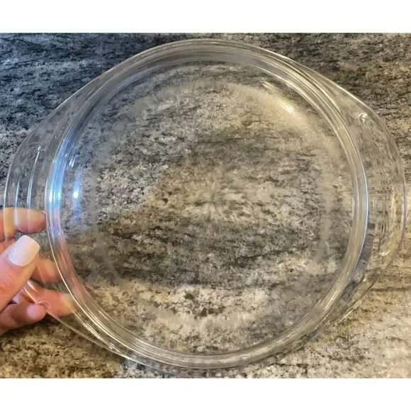 Vintage Pyrex Round Replacement‎ Lid Dome Casserole Tab Handles 683-C4