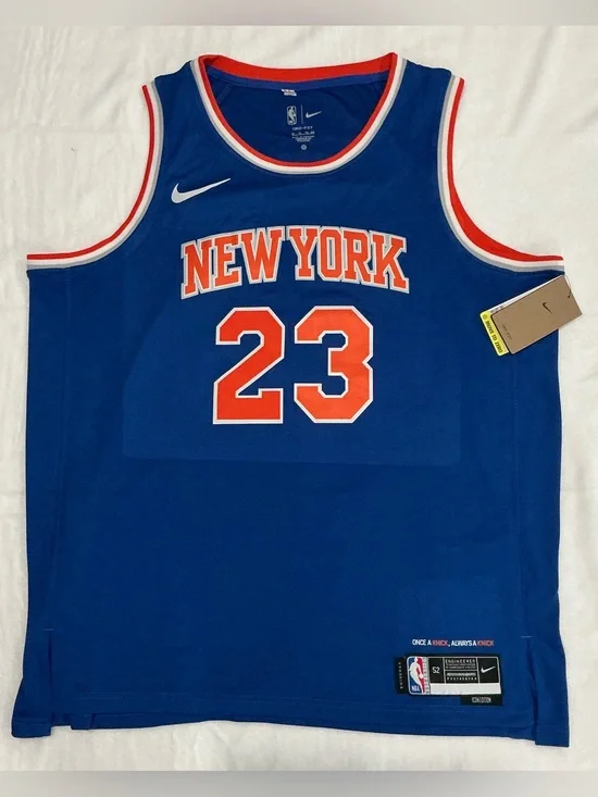 NWT Nike New York Knicks Mitchell Robinson Swingman Icon Edition Mens 52
