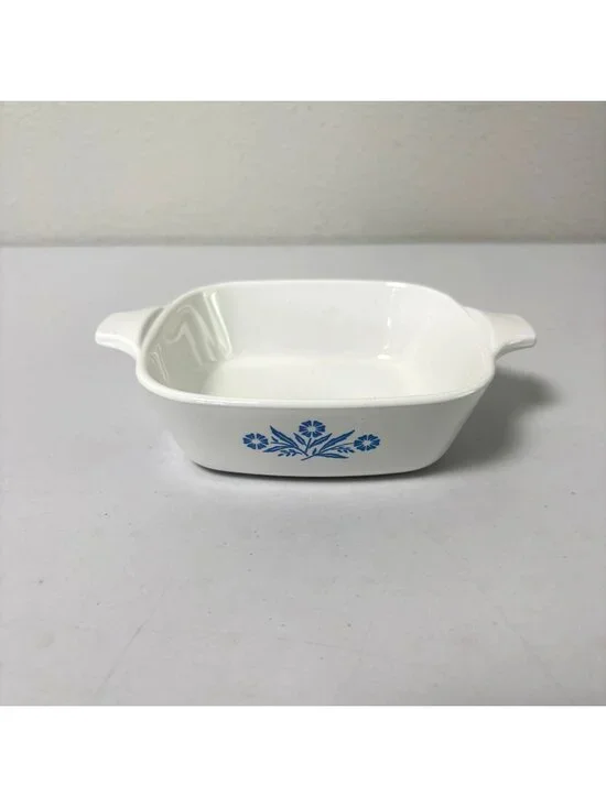 Vintage Corning Ware Blue‎ Cornflower P-41 Petite Pan Casserole 1.75 Cup