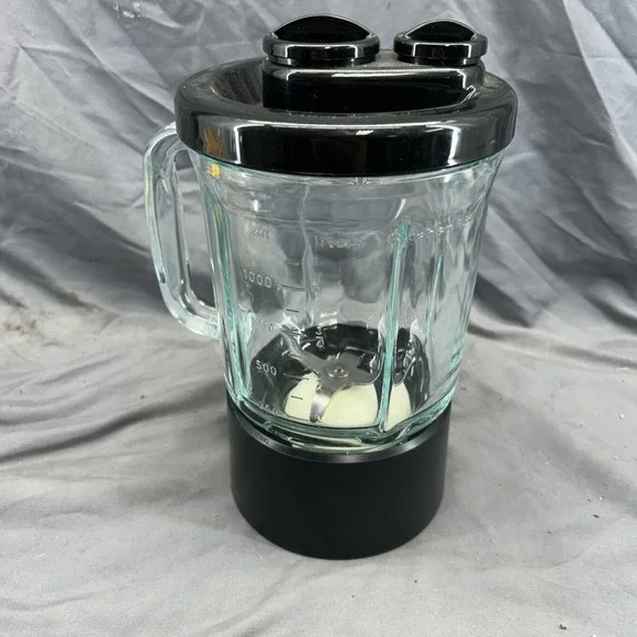 KitchenAid Ultra Power KSB50B Glass Pitcher Blender Replacement Black 40oz 5 Cup