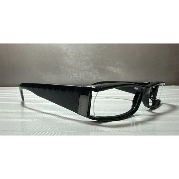 Gucci GG  Rectangular Sunglass Eyeglass (Frame Only )Black