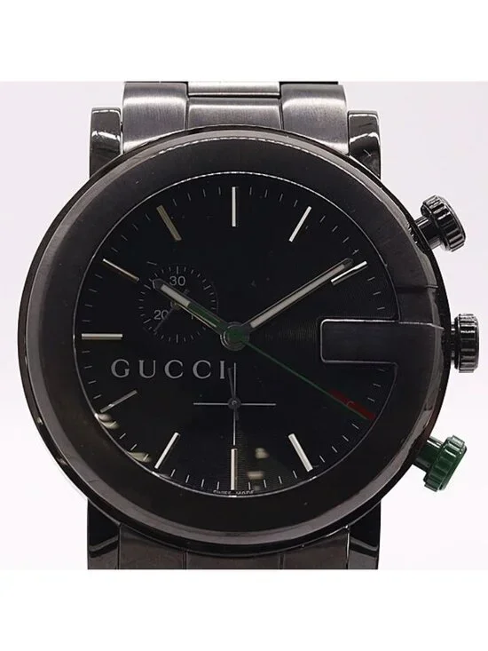 Gucci G-round Quartz Chronograph Sherry Line Dial Watch