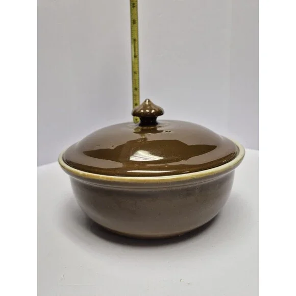 Antique Petroscan Ohio Pottery Co Zanesville OH 1922/23 Stoneware Glaze Tan
