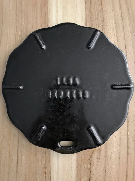 Vintage ILSA Enameled Cast Iron Heat Diffuser