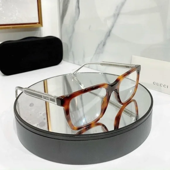 NWT Gucci GG0560OA - 002 Havana Eyeglasses