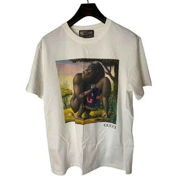 GUCCI Marc Burckhardt Luxury Garden t shirt men's size large