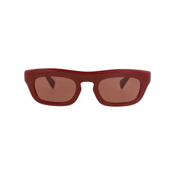 Gucci Square-Frame Recycled Acetate Sunglasses Red Mens