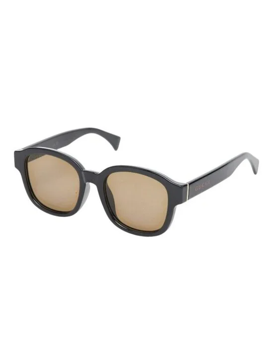 Gucci Asian Fit UV Cut Purple External Cut Sunglasses Black Acetate 1- Eyewear
