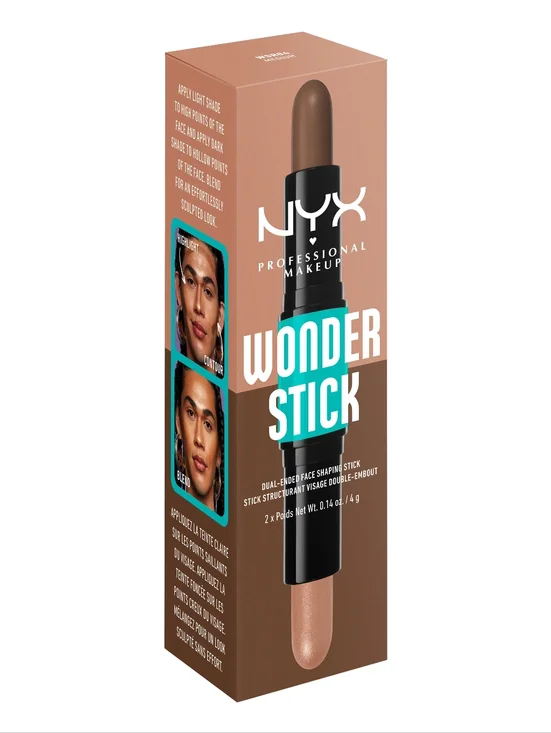 NYX Professional Makeup Wonder Stick Dual Lift Double Contour WSR04 Medium