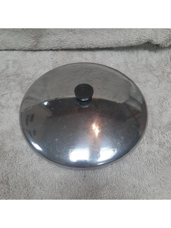Vintage Revere Ware Stainless Steel 11.5-inch Lid