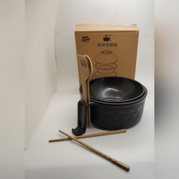 Ramen Cooking Set Everyone's Favorite Snack‎ College Dorm Office Home