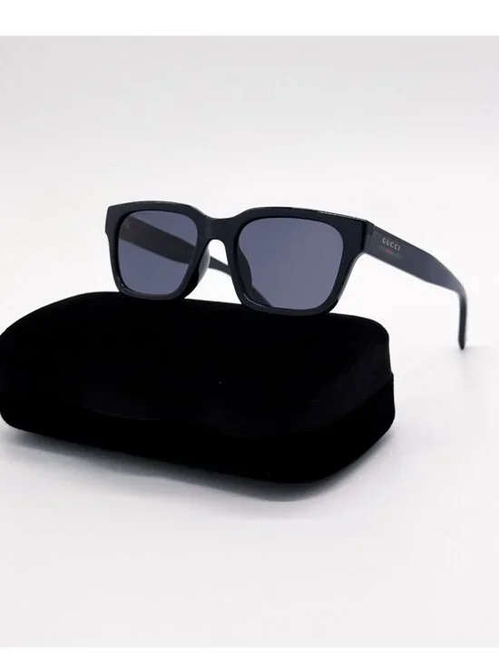 New Gucci Black Square Men Sunglasses GG1857SK 003