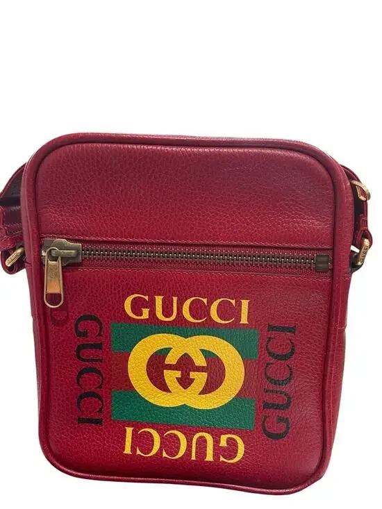 GUCCI Retro Print messenger bag (15759)