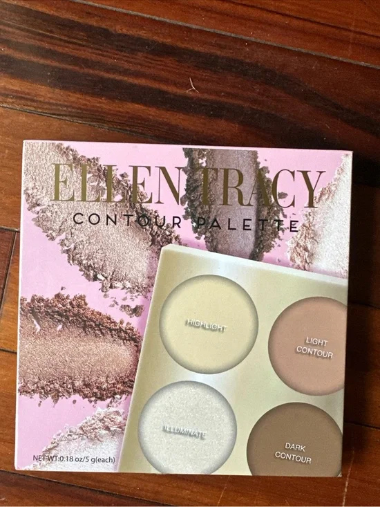 Ellen Tracy Pink Contour & Highlight Palette