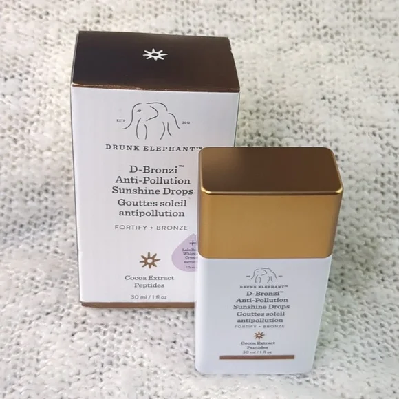 Drunk Elephant Anti-Pollution Sunshine Drops in D-Bronzi, 30ml/1.0fl oz