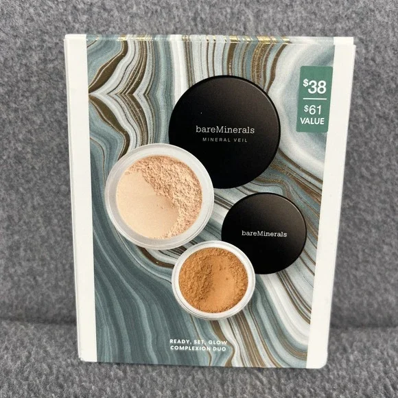 bareMinerals Ready Set Glow Complexion‎ Duo Powder & Bronzer- 2025 Holiday