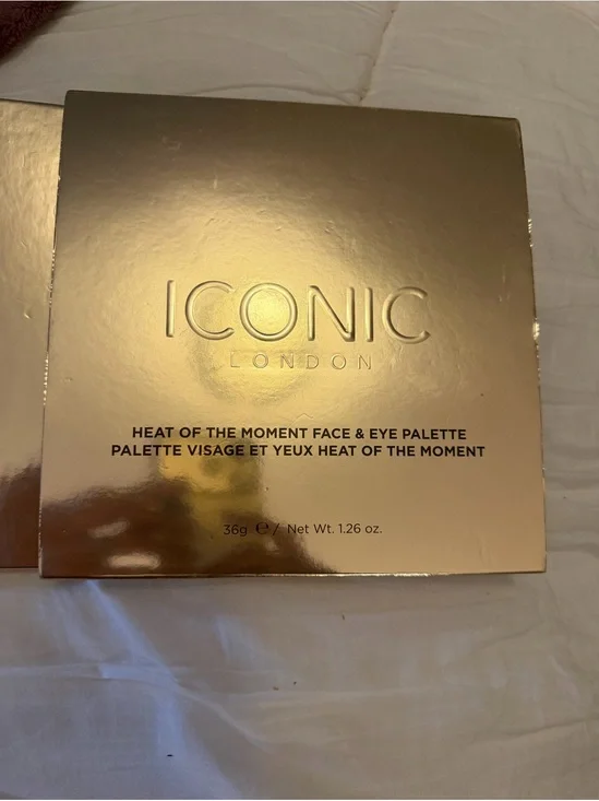ICONIC London Face & Eye Palette in Rose Gold Mirror Box