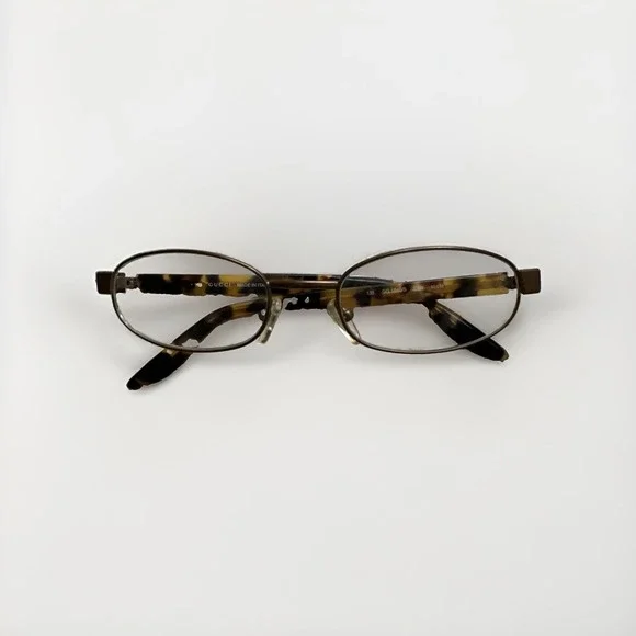 Tom Ford for Gucci GG 1640/S  Gold & Tortoise Oval Glasses Made In Italy FRAMES