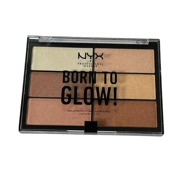 NYX Profesional Make Up Born to Glow Highlighting Palette NEW