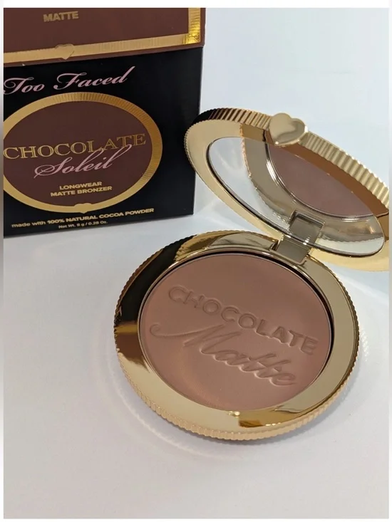 TOO FACED Chocolate Soleil Long Wear Matte Bronzer - New in Box