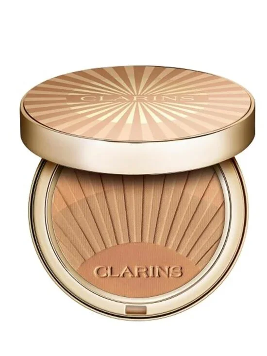NEW Clarins Bronzing Powder Compact Bronzer Contour Highlighter