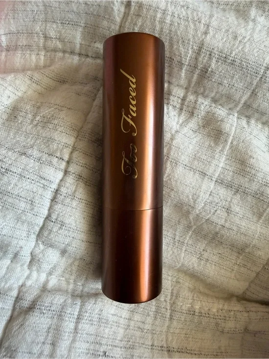 Too Faced melting, and bronzing sculpting stick swatched once