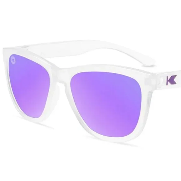 Knockaround Kids Premiums Grape Jellyfish Polarized Sunglasses, New
